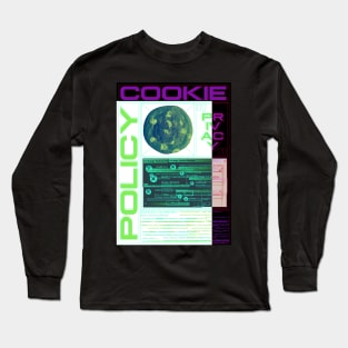 Cookie policy Long Sleeve T-Shirt